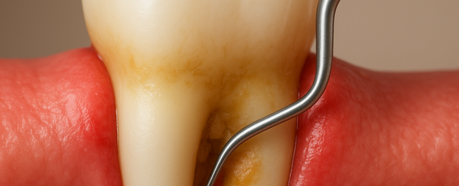 curetaje para tratar las encías inflamadas