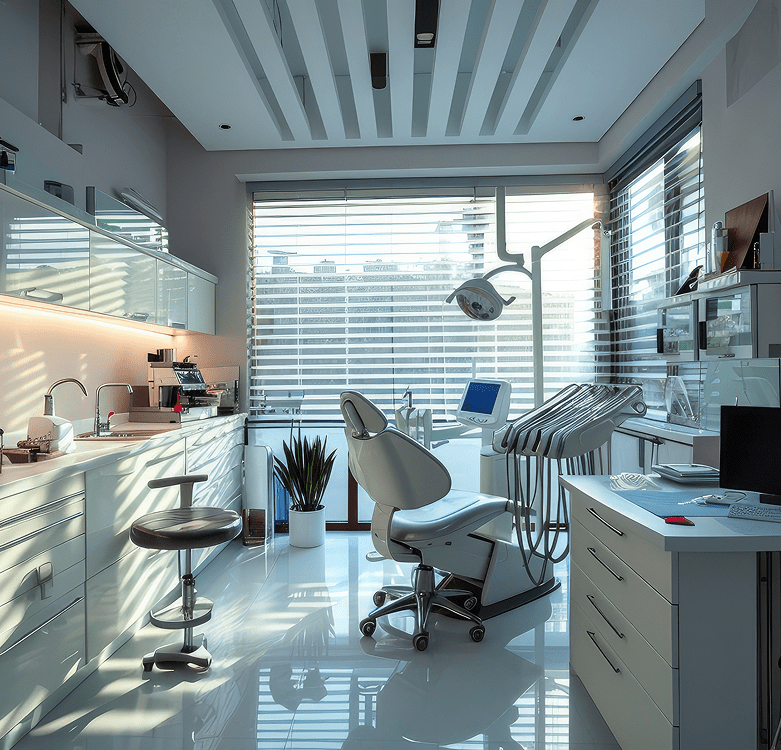interior clinica dental moderna