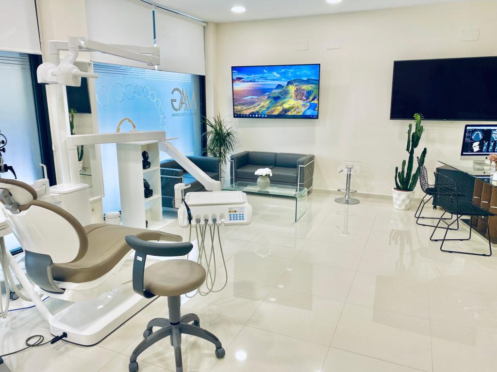 Gabinete de la clínica dental de MAG Dental Madrid en Hortaleza
